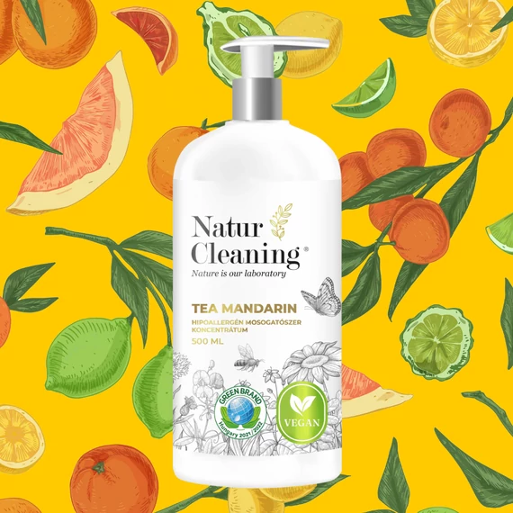 NaturCleaning Mosogatószer koncentrátum Pomelo Citrus  0,5 liter