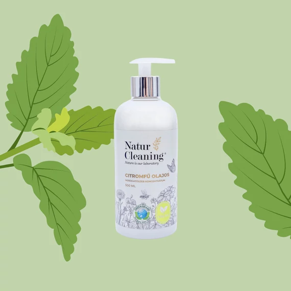 NaturCleaning Citromfű olajos Mosogatószer koncentrátum  500 ml