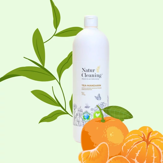 Naturcleaning Mosogatószer koncentrátum Tea mandarin 1 liter