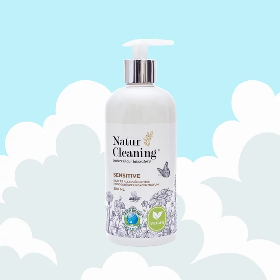 NaturCleaning Mosogatószer  koncentrátum Sensitív illat és allergénmentes  0,5 liter