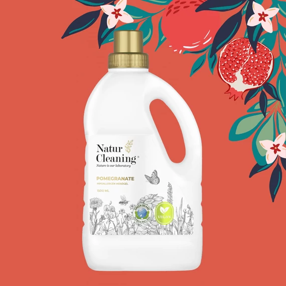 Naturcleaning Gránátalma Mosógél  1,5 liter