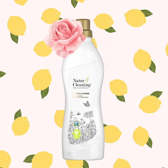 Naturcleaning Öblitő  koncentrátum Citrus  Rose  1 liter