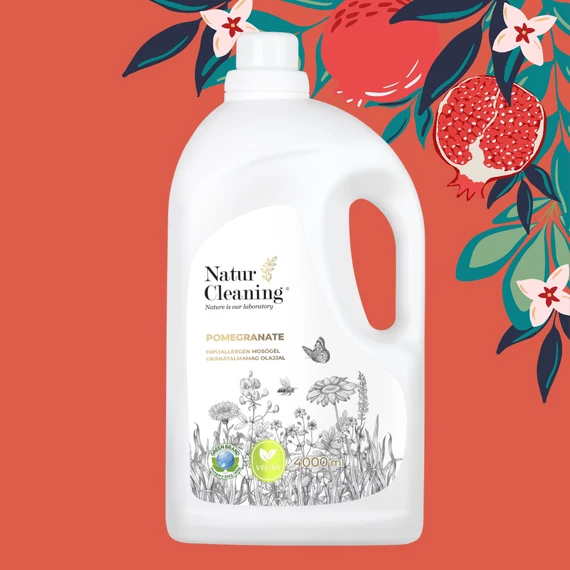 Naturcleaning Gránátalma Mosógél  4 liter