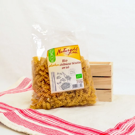 Naturgold Bio Alakor Ősbúza  Orsó tészta 250gr 