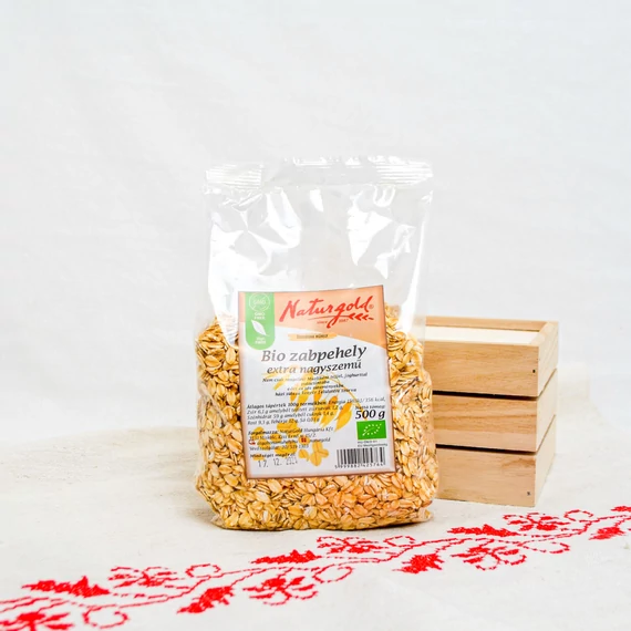 Naturgold Bio Zabpehely extra nagyszemű 500gr