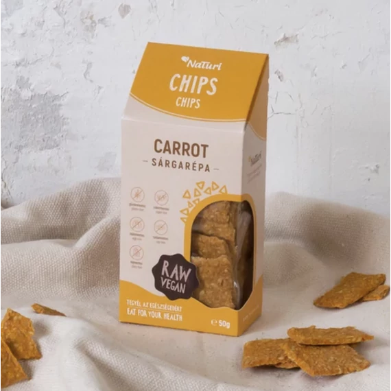 NaTuri - Sárgarépás Chips 50g