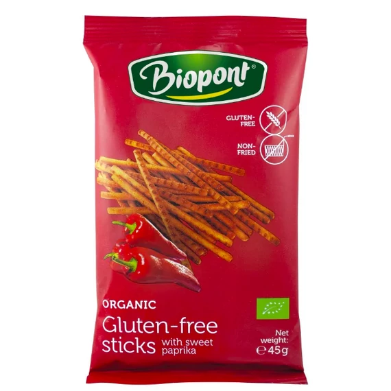 BioPont Bio Ropi: GM pirospaprikás Sóspálcika - 45g