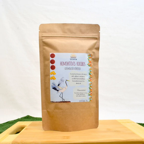 Töviskertem Homoktövis Rooibos Gyümölcsös vöröstea 90 g