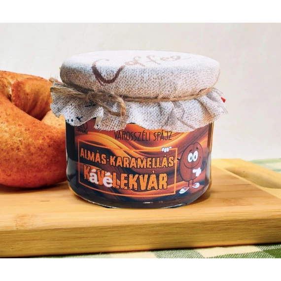 Városszéli Spájz Almás-karamellás Kávélekvár 320g