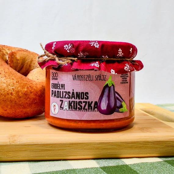 Városszéli Spájz Erdélyi Padlizsános Zakuszka 300g
