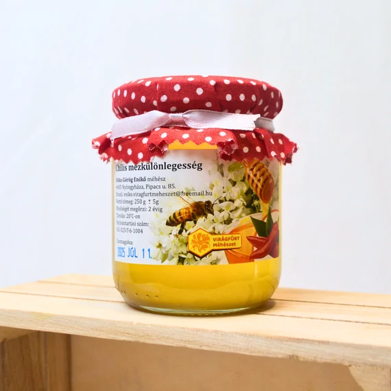 Virágfürt Méhészet Chilis mézkülönlegesség  250 g