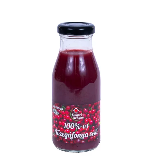 Kutyori 100%-os tőzegáfonya velő 200 ml